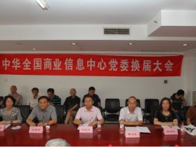 中国共产党中华全国商业信息中心“两委”换届党员大会
