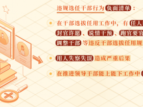违规选任干部行为的认定标准和处分规定