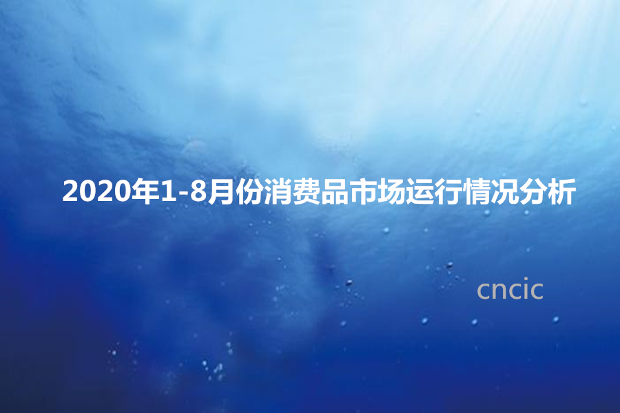 2020年1-8月份消费品市场运行情况分析