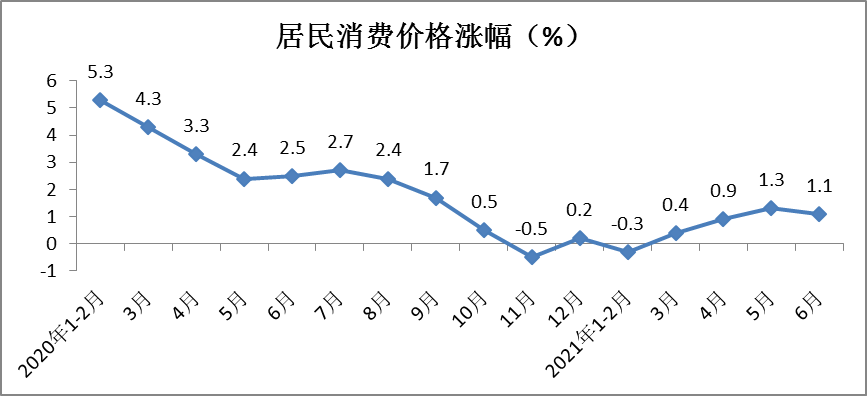 2021年上半年消费品市场运行情况分析