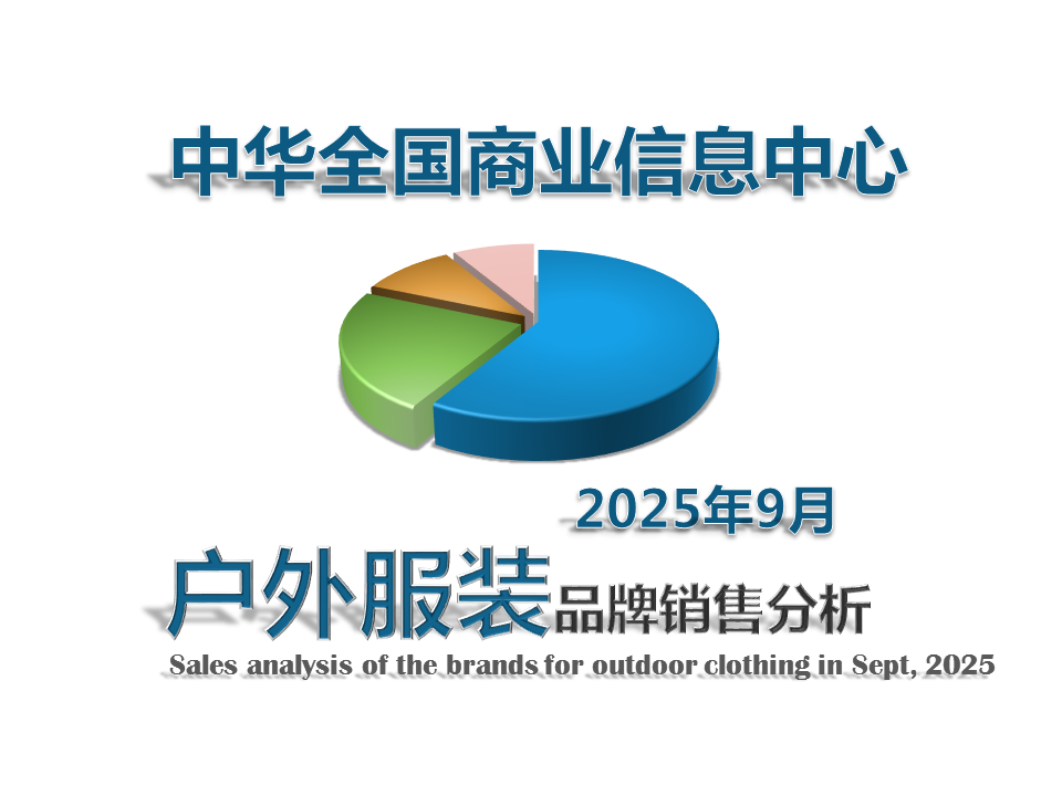 2025年9月户外服装品牌销售分析