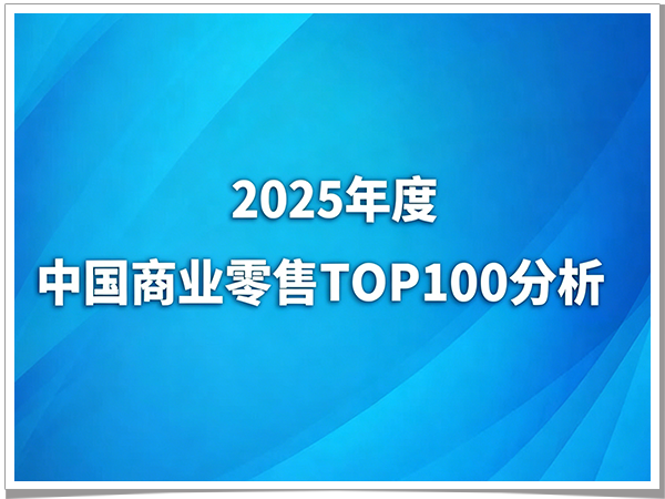 2025年度中国商业零售TOP100分析